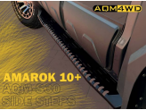 Подножки для Volkswagen Amarok, серия AQM-S сталь 3 мм